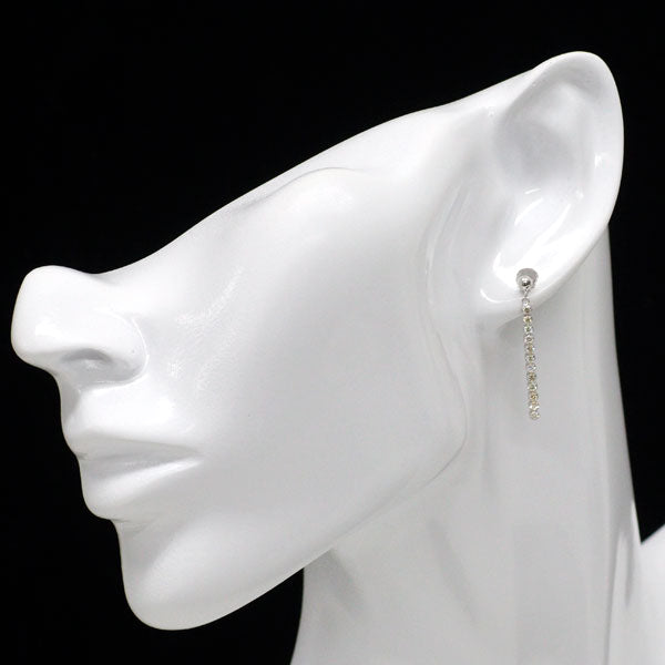 K18WG ダイヤモンド ピアス 0.50ct