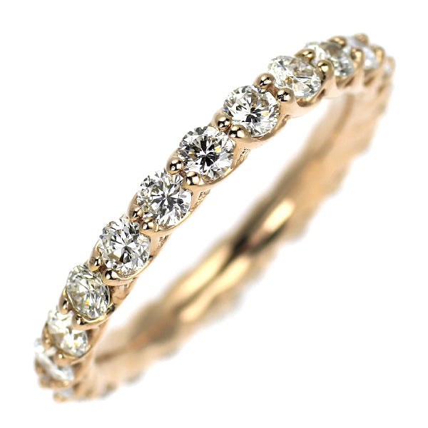 ゆきざき K18PG ダイヤモンド リング 1.00ct フルエタニティ