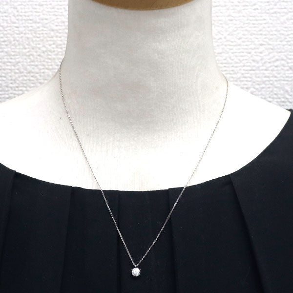 Pt900/ Pt850 ダイヤモンド ペンダントネックレス 0.515ct F I1