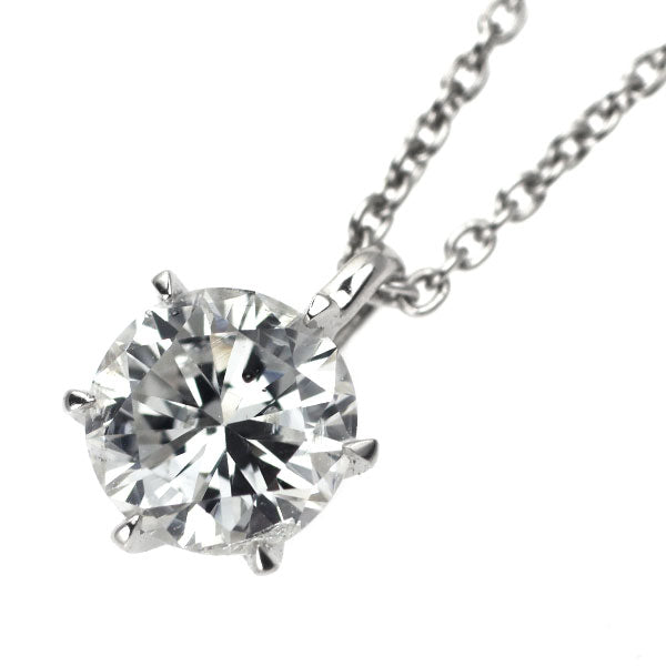 Pt900/ Pt850 ダイヤモンド ペンダントネックレス 0.515ct F I1