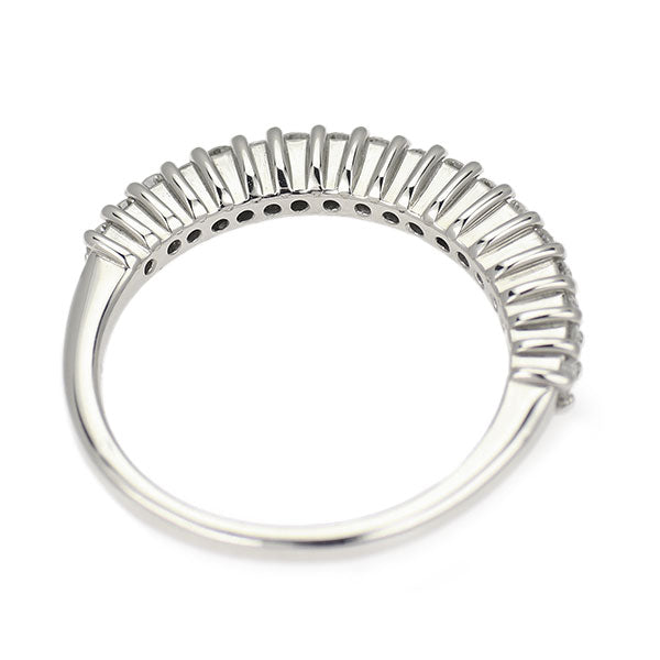 Pt900 ダイヤモンド リング 0.280ct ハーフエタニティ