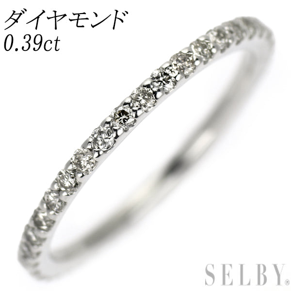 Pt950 ダイヤモンド リング 0.39ct フルエタニティ