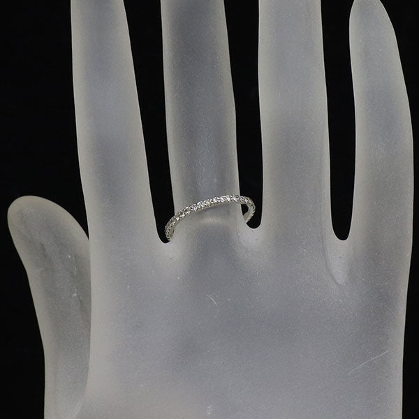 Pt950 ダイヤモンド リング 0.39ct フルエタニティ
