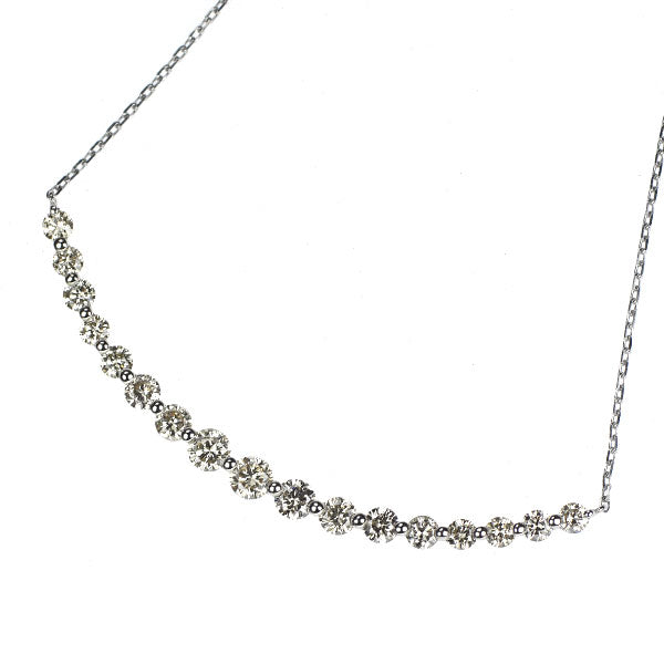 Pt900/ Pt850 ダイヤモンド ペンダントネックレス 1.00ct