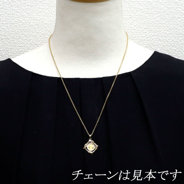 K24/ K14YG ペンダントトップ コイン