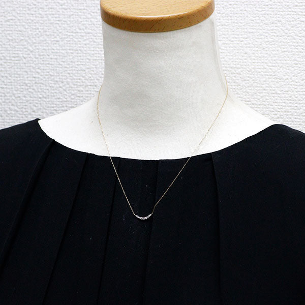 K10YG ダイヤモンド ペンダントネックレス 0.10ct