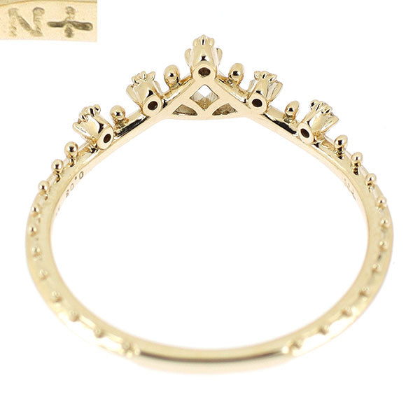 ノジェス K10YG ダイヤモンド リング 0.03ct