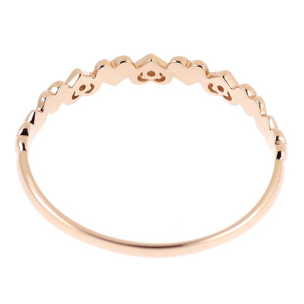 K10PG ダイヤモンド リング ハート