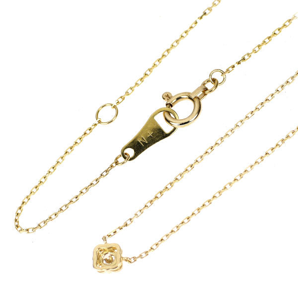 ノジェス K18YG ダイヤモンド ペンダントネックレス 0.05ct