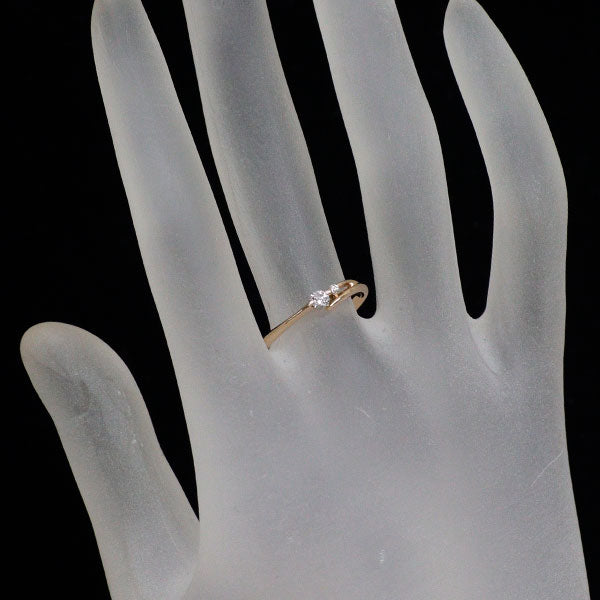 K18PG ダイヤモンド リング 0.11ct