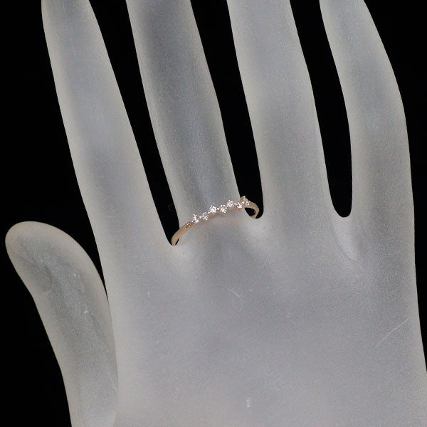 K18PG ダイヤモンド リング 0.11ct