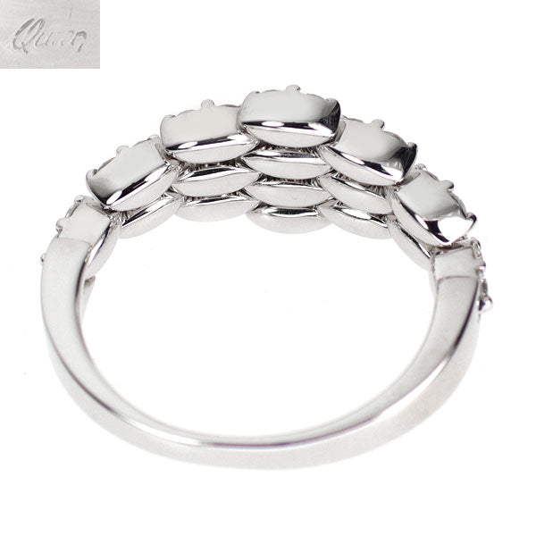 クイーン K18WG ダイヤモンド リング 0.86ct