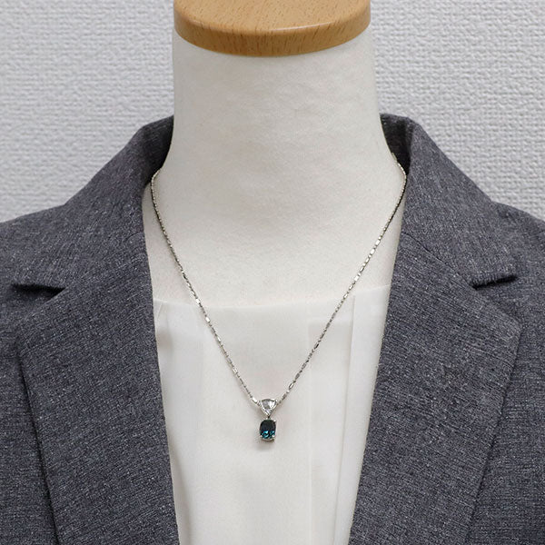 14/美品 クレサンベール Pt950 再結晶アレキ2.31 ペンダントトップ クレサンベール Pt950/ Pt850 再結晶アレキサンドライト ダイヤモンド