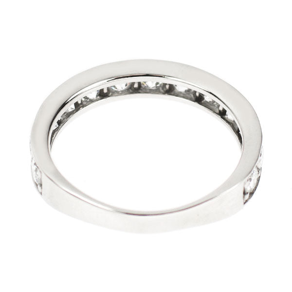 Pt950 ダイヤモンド リング 1.00ct ハーフエタニティ