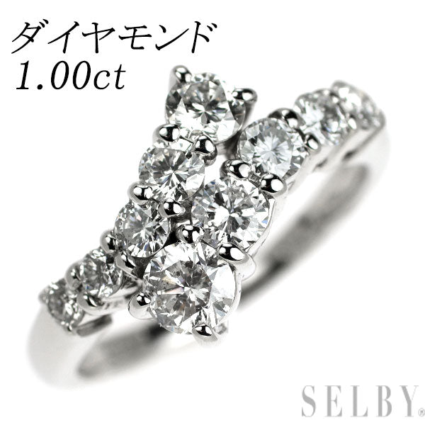 Pt900 ダイヤモンド リング 1.00ct