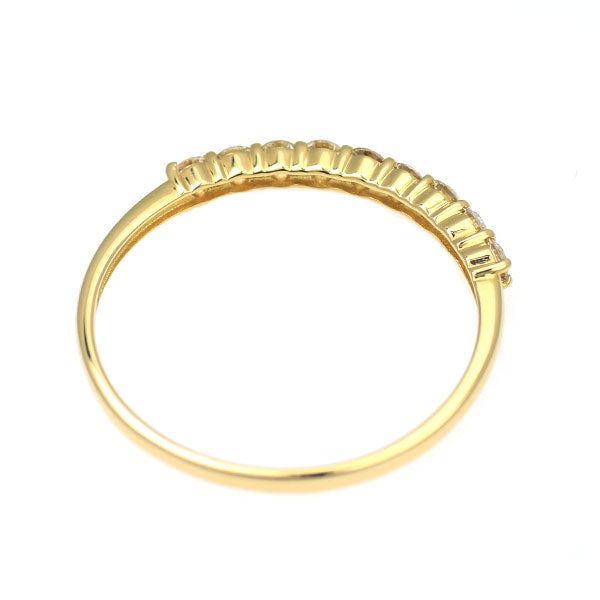 K18YG ダイヤモンド リング 0.27ct