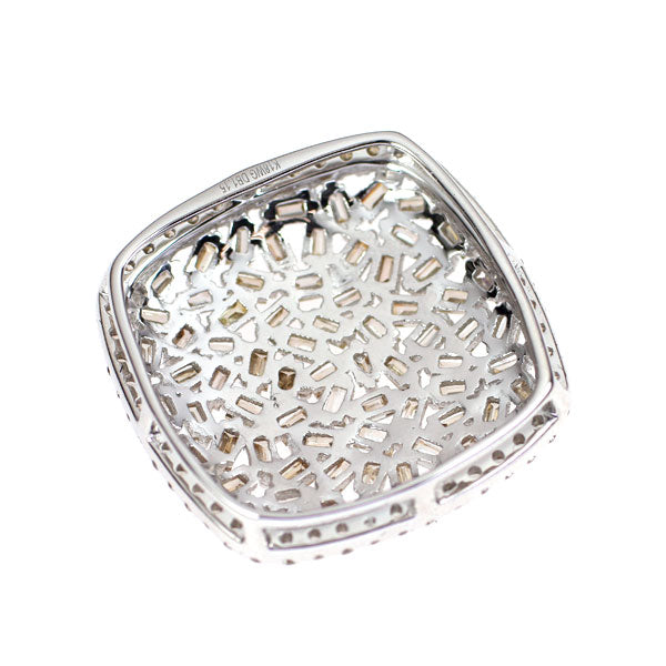 K18WG ダイヤモンド ペンダントトップ 1.15ct