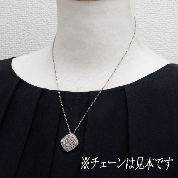 K18WG ダイヤモンド ペンダントトップ 1.15ct