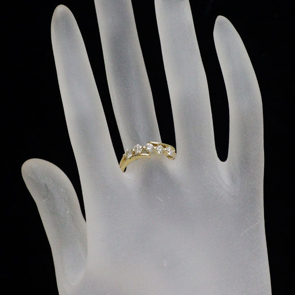 K18YG ダイヤモンド リング 0.50ct
