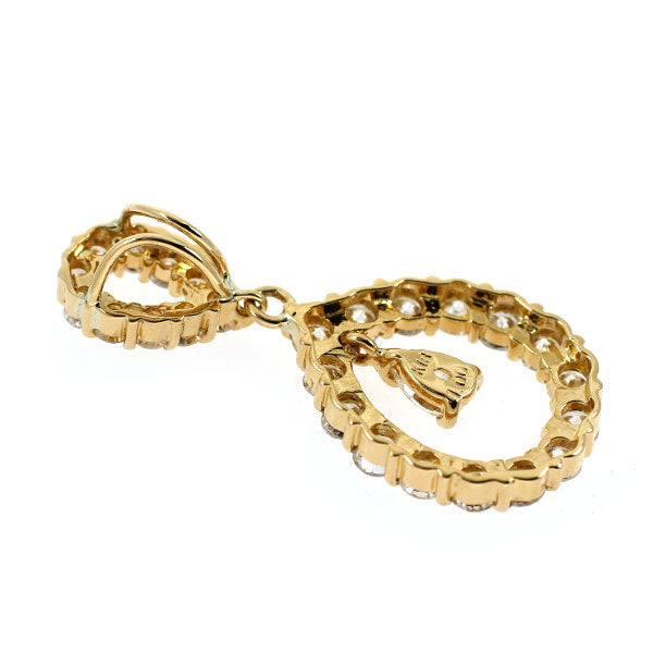 K18YG ダイヤモンド ペンダントトップ 1.00ct