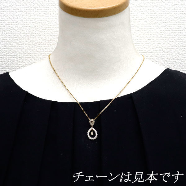 K18YG ダイヤモンド ペンダントトップ 1.00ct