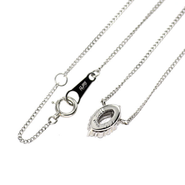 Pt900/Pt850 マーキス ダイヤモンド ペンダントネックレス 0.19ct D0.12ct