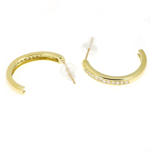 K18YG ダイヤモンド ピアス 0.352ct