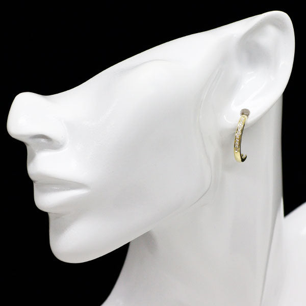 K18YG ダイヤモンド ピアス 0.352ct