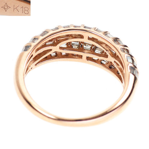 GSTV K18PG ダイヤモンド リング 1.00ct — セルビーオンラインストア