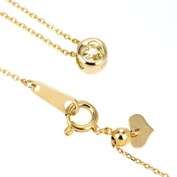 K18YG ダイヤモンド ペンダントネックレス 0.33ct
