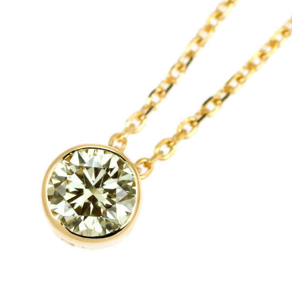 K18YG ダイヤモンド ペンダントネックレス 0.33ct
