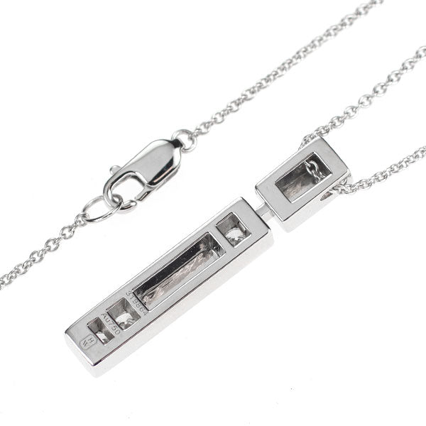 ハリーウィンストン K18WG ダイヤモンド ペンダントネックレス トラフィックアクセント