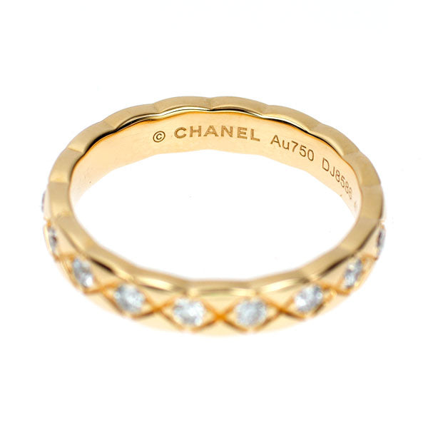 シャネル K18YG ダイヤモンド リング ココクラッシュ 47号 フル