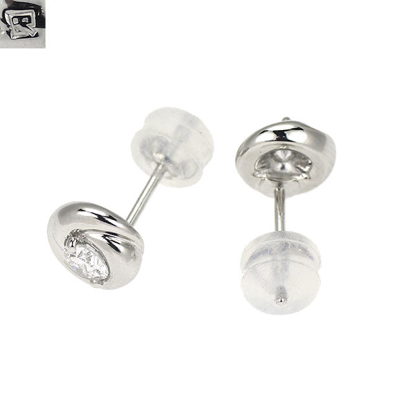ブルーリバー Pt900 ダイヤモンド ピアス 0.30ct
