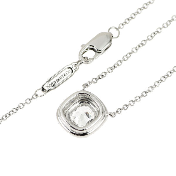 ティファニー Pt950 ダイヤモンド ダイヤモンド ペンダントネックレス 0.42ct D0.17ct ソレスト 《セルビー銀座店》【中古】