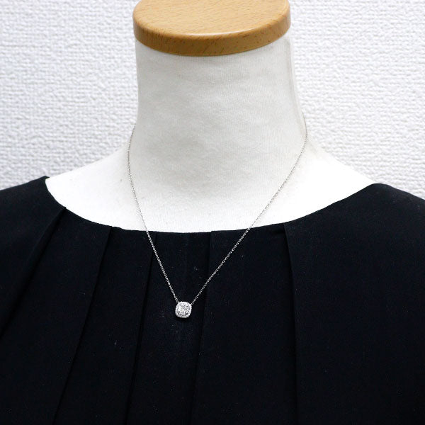 ティファニー Pt950 ダイヤモンド ダイヤモンド ペンダントネックレス 0.42ct D0.17ct ソレスト 《セルビー銀座店》【中古】