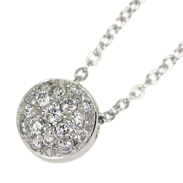ニナリッチ/セイコー Pt900/ Pt850 ダイヤモンド ペンダントネックレス 0.20ct パヴェ