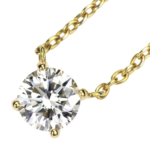 ヴァンドーム青山 K18YG ダイヤモンド ペンダントネックレス 0.27ct