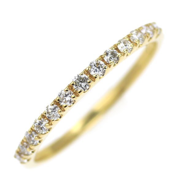 K18YG ダイヤモンド リング 0.12ct ピンキー