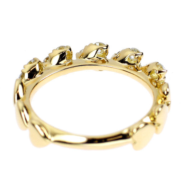 K18YG ダイヤモンド リング 0.50ct ハート