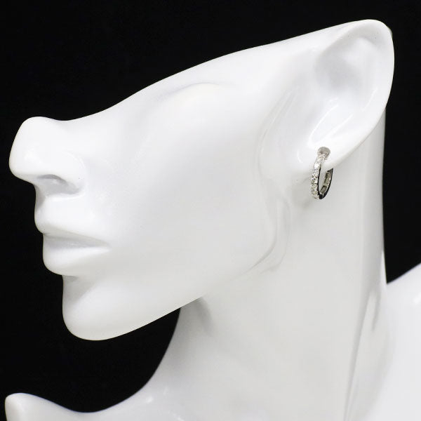新品 Pt900 ダイヤモンド フープ ピアス 0.70ct