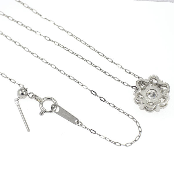 新品 Pt950/ Pt850 ダイヤモンド ペンダントネックレス 1.006ct I-J VS1-SI2 Fair