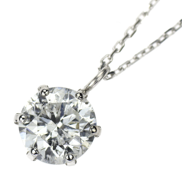 新品 K18WG LDH ダイヤモンド ペンダントネックレス 0.510ct G SI2 G