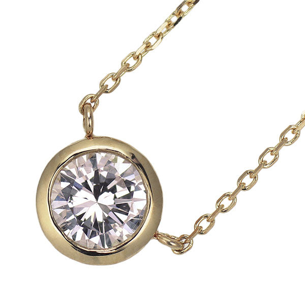 新品 K18PG 天然ピンクダイヤモンド ペンダントネックレス 0.215ct Faint Pink VS1