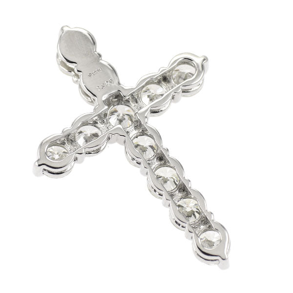 新品 Pt950 ダイヤモンド ペンダントトップ 2.006ct I-L SI1-2 Fair/Poor クロス