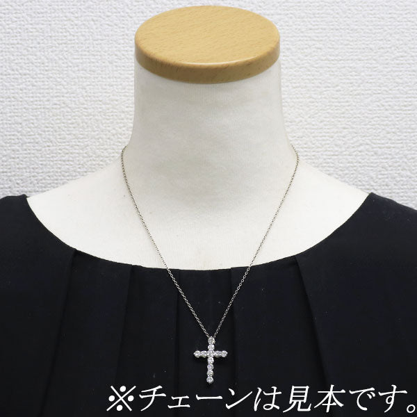 新品 Pt950 ダイヤモンド ペンダントトップ 2.006ct I-L SI1-2 Fair/Poor クロス