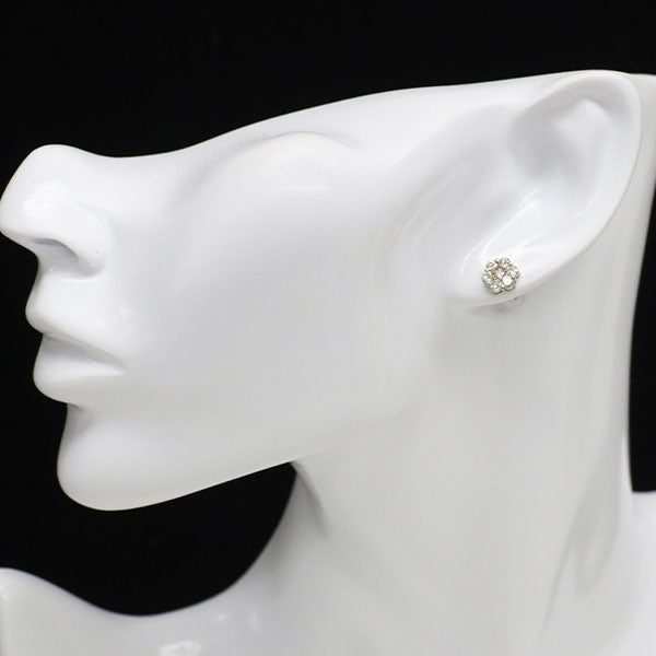 新品 Pt900 天然ピンク ダイヤモンド ピアス 0.129ct FLP SI1-2 希少