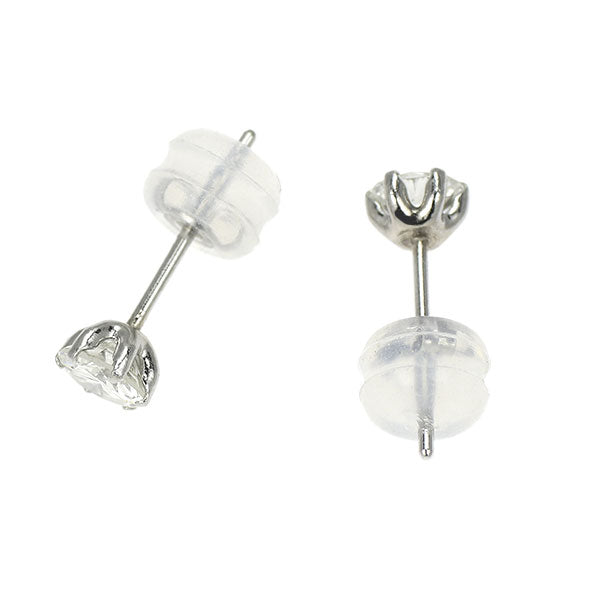 新品 Pt900 ダイヤモンド ピアス 0.460ct I/J I1-2 Fair