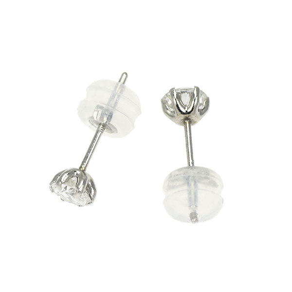 新品 Pt900 ダイヤモンド ピアス 0.426ct G/H I2 G/Fair