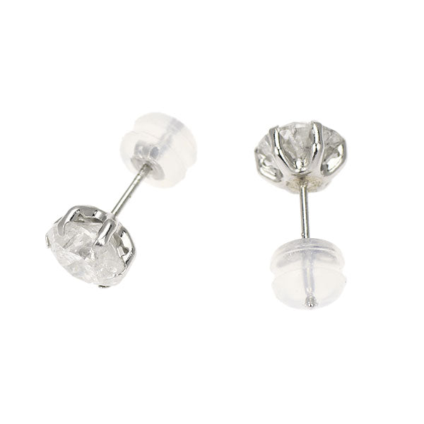 新品 Pt900 ダイヤモンド ピアス 2.129ct I/J I2 G/Fair